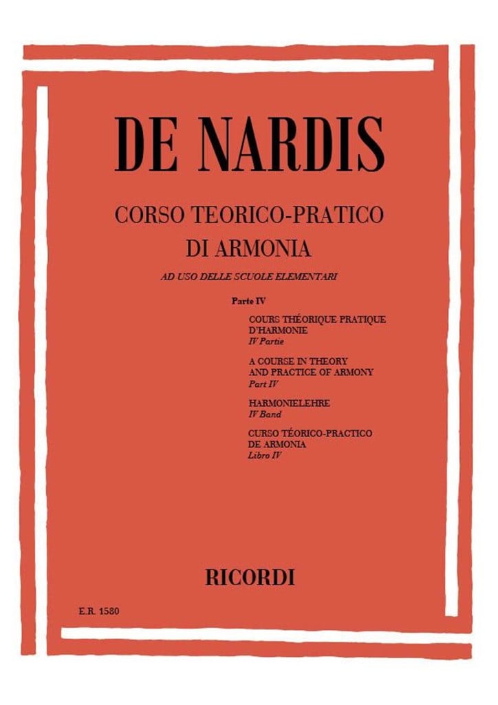 Corso Teorico - Pratico Di Armonia